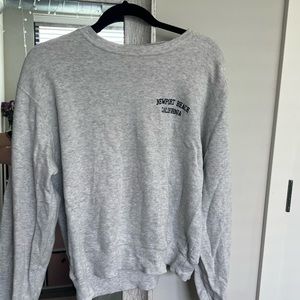 John Galt waffle crew neck